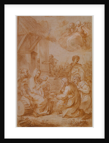 The Adoration of the Magi by Guillaume Courtois