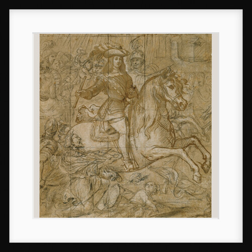 Equestrian Portrait of Don Juan José of Austria by José Ximénez Donoso