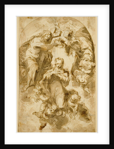 The Coronation of the Virgin by Francisco Ribalta