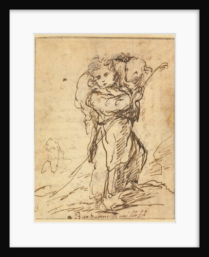 The Christ Child as the Good Shepherd by Bartolomé Esteban Murillo