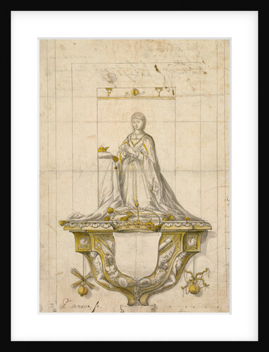 Study for a Statue of Queen Isabella by Pedro Mena y Medrano