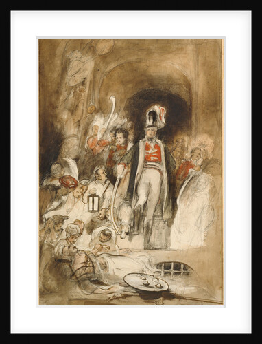 Study for 'Sir David Baird Discovering the Body of Tipu Sahib' by Sir David Wilkie