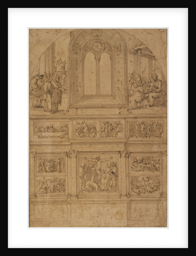 Project for a Wall Decoration by Perino del Vaga