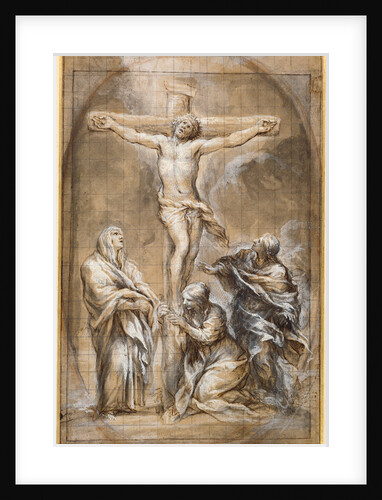 Christ on the Cross with the Virgin Mary, Mary Magdalene, and Saint John by Pietro da Cortona