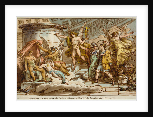 Allegory on the Life of Canova by Felice Giani