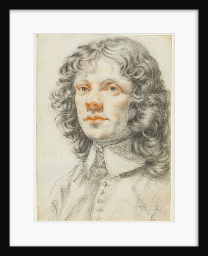 Portrait of a Man (recto), Portrait of a Man (accidental offset) (verso) by Filippo Baldinucci