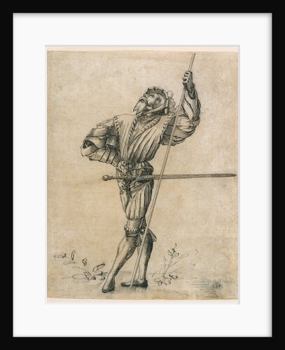 Standing Landsknecht by Anonymous