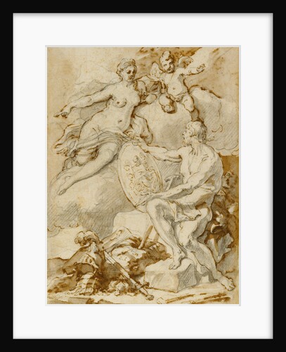 Venus Receiving from Vulcan the Arms of Aeneas by Francesco Solimena