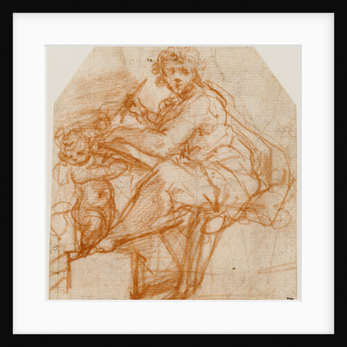 Saint Matthew by Correggio