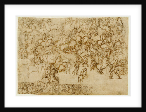 Battle Scene by Girolamo Genga
