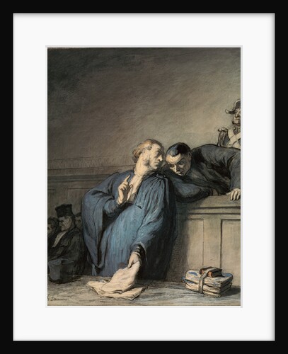 A Criminal Case by Honoré Daumier