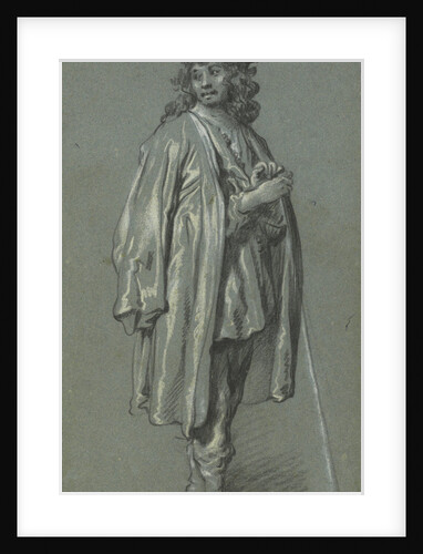 A Young Man Standing by Govaert Flinck