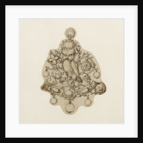 Design for a Pendant Jewel by Theodor de Bry