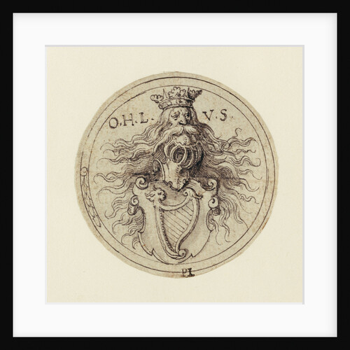 Design for a Bookplate or a Glass Etching by Virgil Solis