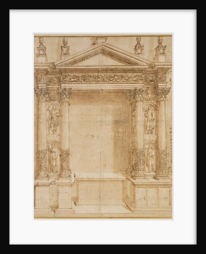 Design for an Altar by Baldassare Peruzzi