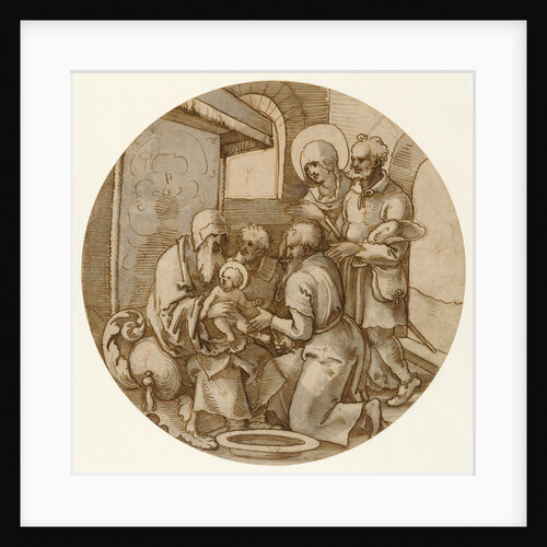 The Circumcision by Sebald Beham