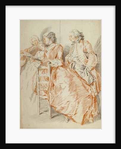 A Music Party by Jacques-André Portail