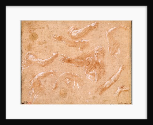 Study of God the Father with Angels by Francesco Primaticcio