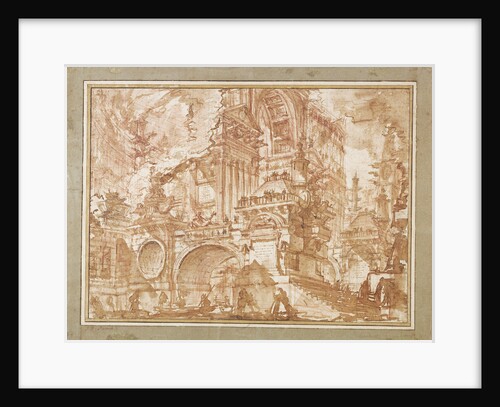 An Ancient Port by Giovanni Battista Piranesi