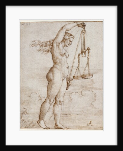 Allegory of Justice by Georg Pencz