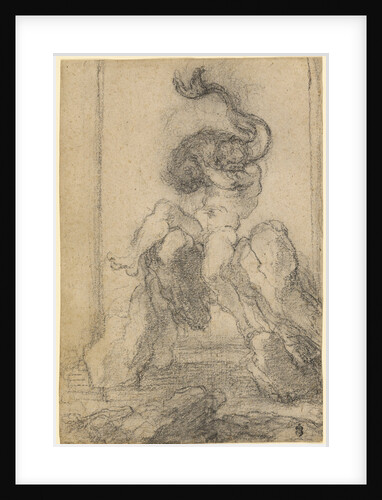 A Marine God with a Dolphin by Gian Lorenzo Bernini