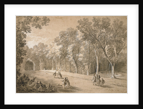 Park Scene by Jean-Baptiste Oudry