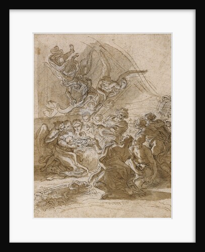 Adoration of the Shepherds by Baciccio