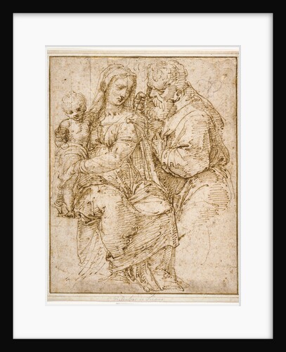 The Holy Family by Baldassare Peruzzi