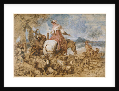 Pastoral Journey by Giovanni Benedetto Castiglione