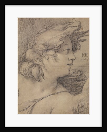 Bust of an Angel by Hendrick Goltzius