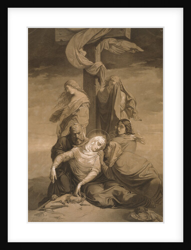 Lamentation at the Foot of the Cross by Henri Lehmann