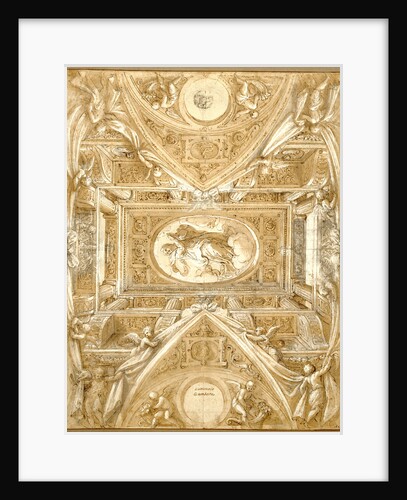 Study for a Ceiling by Lattanzio Gambara