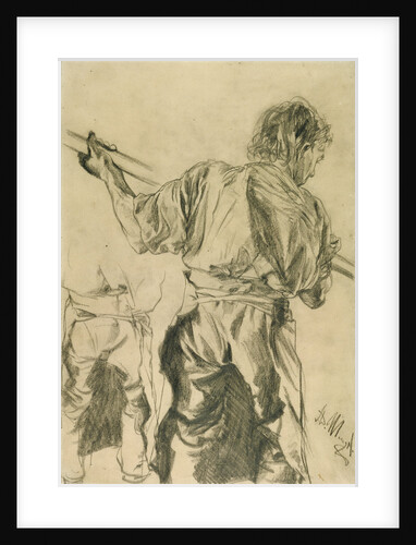 Figure Studies by Adolf von Menzel