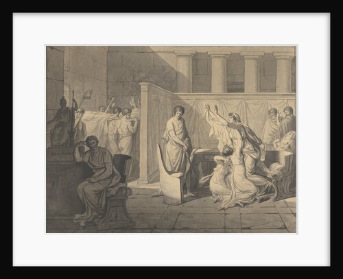 The Lictors Bringing Brutus the Bodies of His Sons by Jacques-Louis David