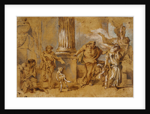 The Expulsion of Hagar by Giovanni Benedetto Castiglione