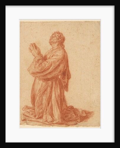 Study of a Kneeling Man by Pieter Lastman