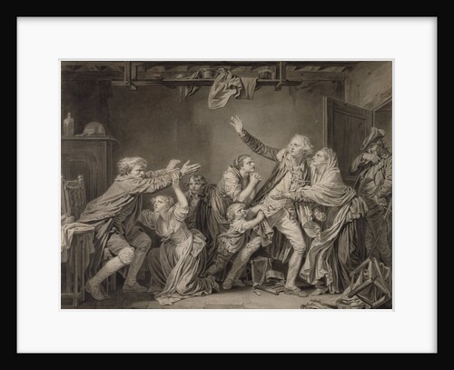 The Father's Curse: The Ungrateful Son by Jean-Baptiste Greuze