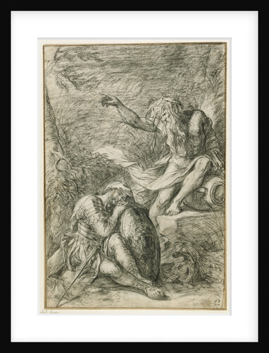 The Dream of Aeneas by Salvator Rosa