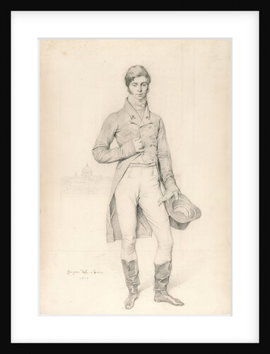 Portrait of Lord Grantham by Jean-Auguste-Dominique Ingres