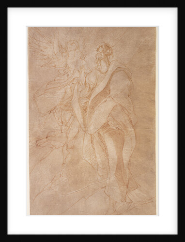 Saint John the Evangelist and an Angel by El Greco