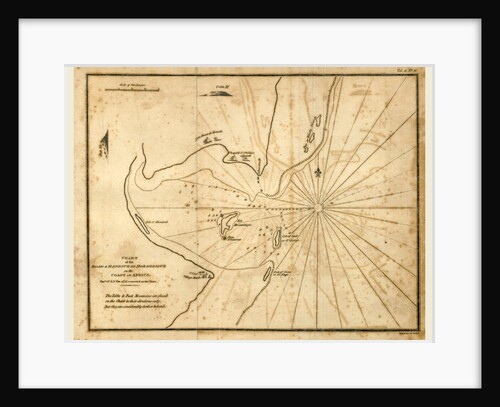 Map, chart of a voyage along the Eastern Coast of Africa to St. Helena; to Rio de Janeiro, Bahia, and Pernambuco in Brazil, in the Nisus Frigate by Anonymous