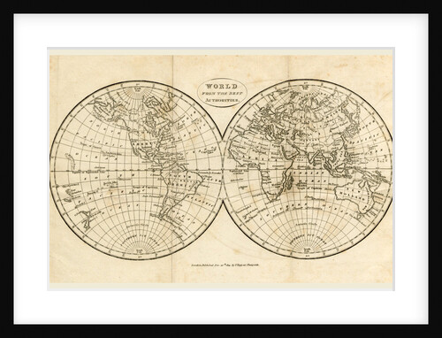 World map by Anonymous