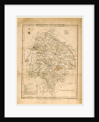 A Topographical and Historical Description of the County of Warwick illustrated with sixteen engravings and a map by Anonymous