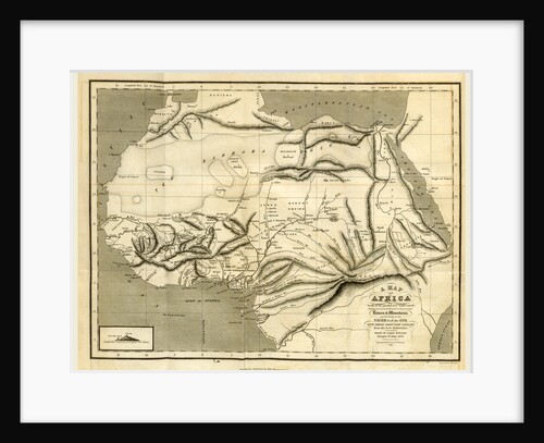 A Geographical and Commercial View of Northern Central Africa by Anonymous