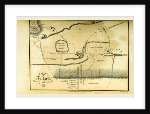 Battle of Falkirk, 1746 by Anonymous