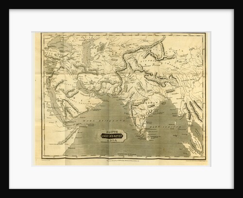 South Asia map by Anonymous