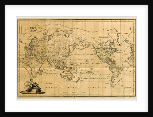 World map by Anonymous