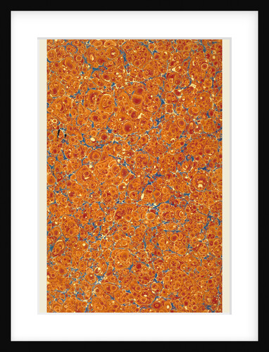 Background, blue, creme, brown, by Anonymous