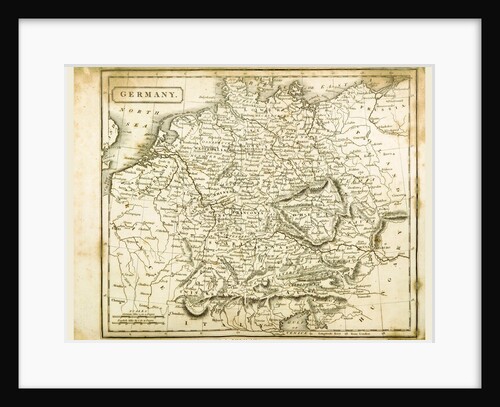 Map Germany by Anonymous