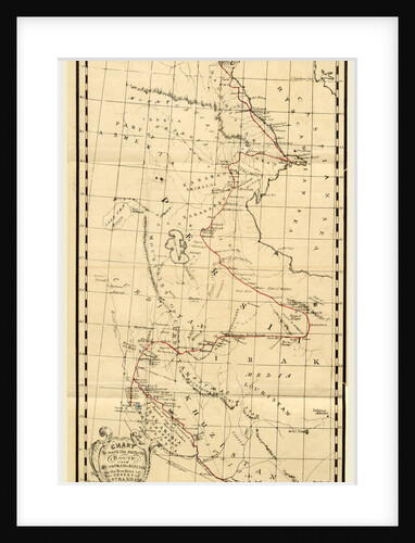 Map, Personal Narative of travels in Babylonia, Assyria, Media, and Scythia, in the year 1824 by Anonymous
